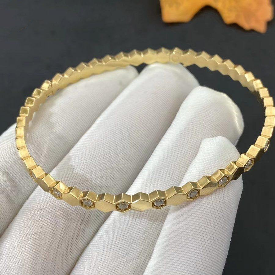 [LUXE JEWELRY]BEE LOVE GOLD DIAMOND BRACELET