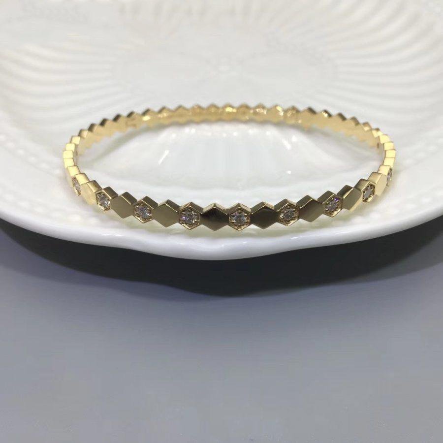 [LUXE JEWELRY]BEE LOVE GOLD DIAMOND BRACELET