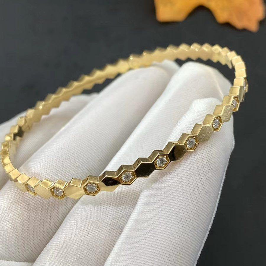 [LUXE JEWELRY]BEE LOVE GOLD DIAMOND BRACELET