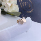[LUXE JEWELRY]BEE LOVE PINK GOLD DIAMOND EARRINGS