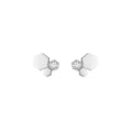 [LUXE JEWELRY]BEE LOVE SILVER DIAMOND EARRINGS