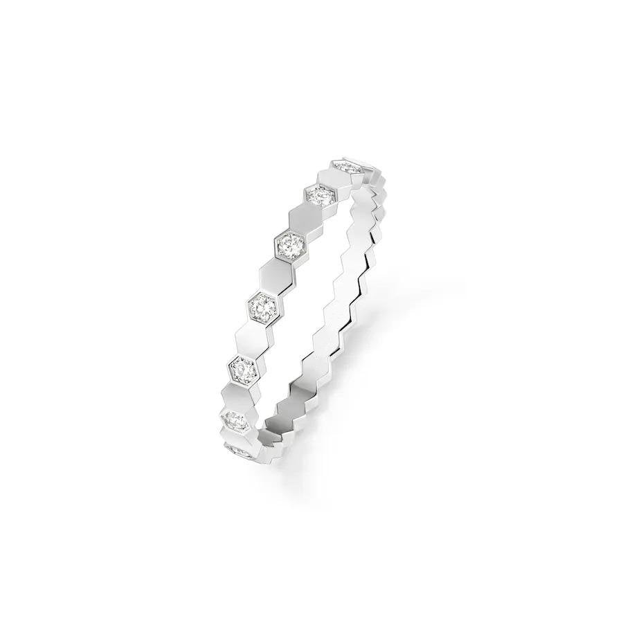 [LUXE JEWELRY]BEE LOVE RING SILVER DIAMOND