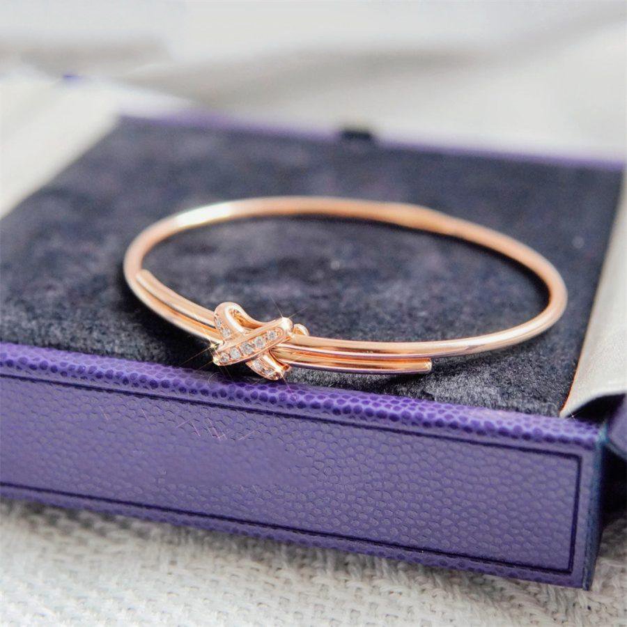 [LUXE JEWELRY]JEUX DE BRACELET PINK GOLD DIAMONDS