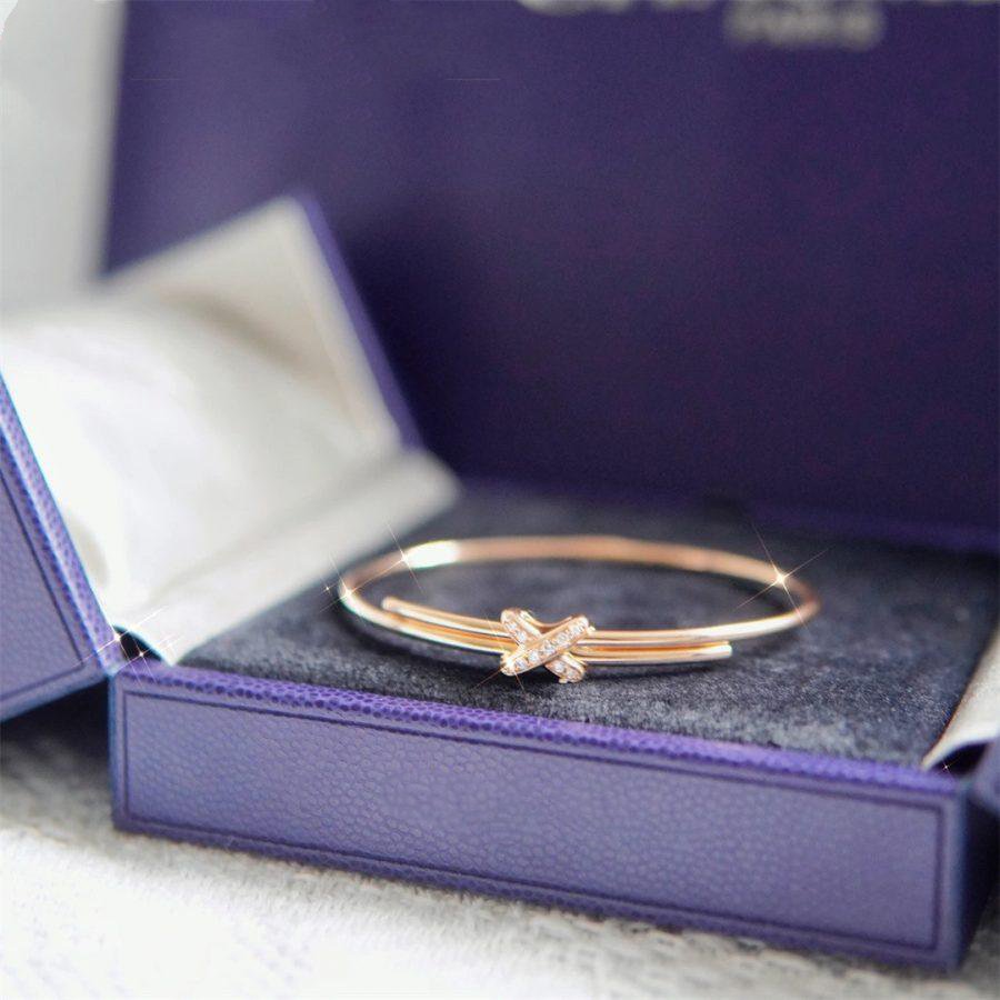 [LUXE JEWELRY]JEUX DE BRACELET PINK GOLD DIAMONDS