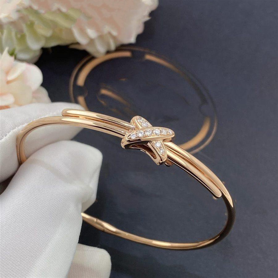[LUXE JEWELRY]JEUX DE BRACELET PINK GOLD DIAMONDS