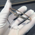[LUXE JEWELRY]JEUX DE BRACELET DIAMONDS PINK GOLD