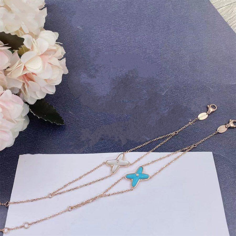 [LUXE JEWELRY]JEUX BRACELET TURQUOISE PINK GOLD 1 DIAMOND