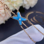 [LUXE JEWELRY]JEUX BRACELET TURQUOISE PINK GOLD 1 DIAMOND