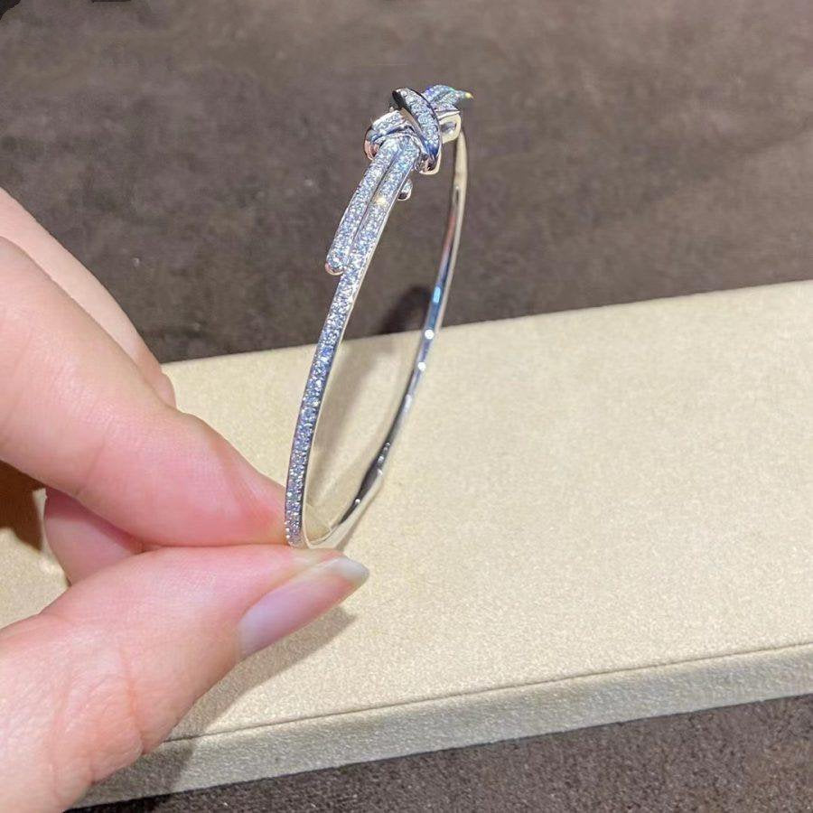 [LUXE JEWELRY]JEUX DE BRACELET DIAMONDS SILVER