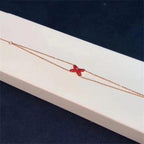 [LUXE JEWELRY]JEUX BRACELET CARNELIAN PINK GOLD 1 DIAMOND