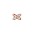 [LUXE JEWELRY]JEUX DE PINK GOLD DIAMOND EARRINGS