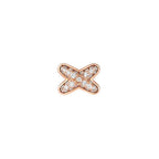 [LUXE JEWELRY]JEUX DE PINK GOLD DIAMOND EARRINGS