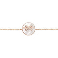 [LUXE JEWELRY]JEUX DE BRACELET MOP PINK GOLD DIAMONDS