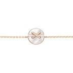 [LUXE JEWELRY]JEUX DE BRACELET MOP PINK GOLD DIAMONDS