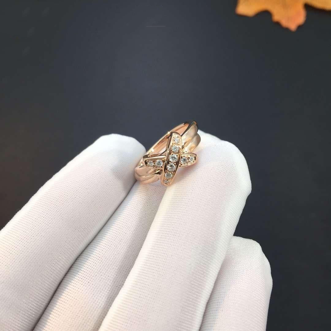 [LUXE JEWELRY]JEUX DE PINK GOLD DIAMOND RING