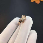 [LUXE JEWELRY]JEUX DE PINK GOLD DIAMOND RING