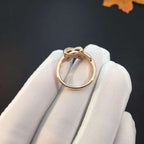 [LUXE JEWELRY]JEUX DE PINK GOLD DIAMOND RING