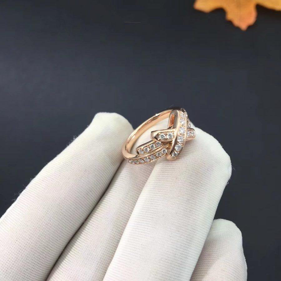 [LUXE JEWELRY]JEUX DE RING PINK GOLD DIAMOND