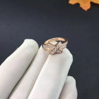 [LUXE JEWELRY]JEUX DE RING PINK GOLD DIAMOND