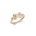 [LUXE JEWELRY]JEUX DE RING PINK GOLD DIAMOND