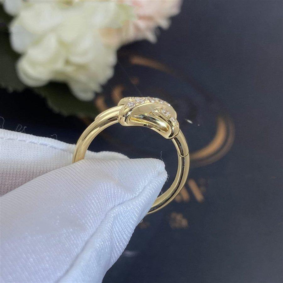 [LUXE JEWELRY]JEUX DE GOLD DIAMOND RING