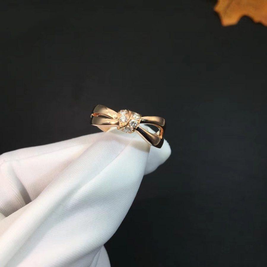 [LUXE JEWELRY]LIENS RING PINK GOLD DIAMOND