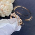 [LUXE JEWELRY]LIENS PINK GOLD DIAMOND RING