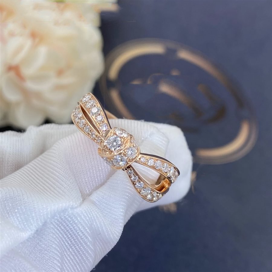 [LUXE JEWELRY]LIENS PINK GOLD DIAMOND RING
