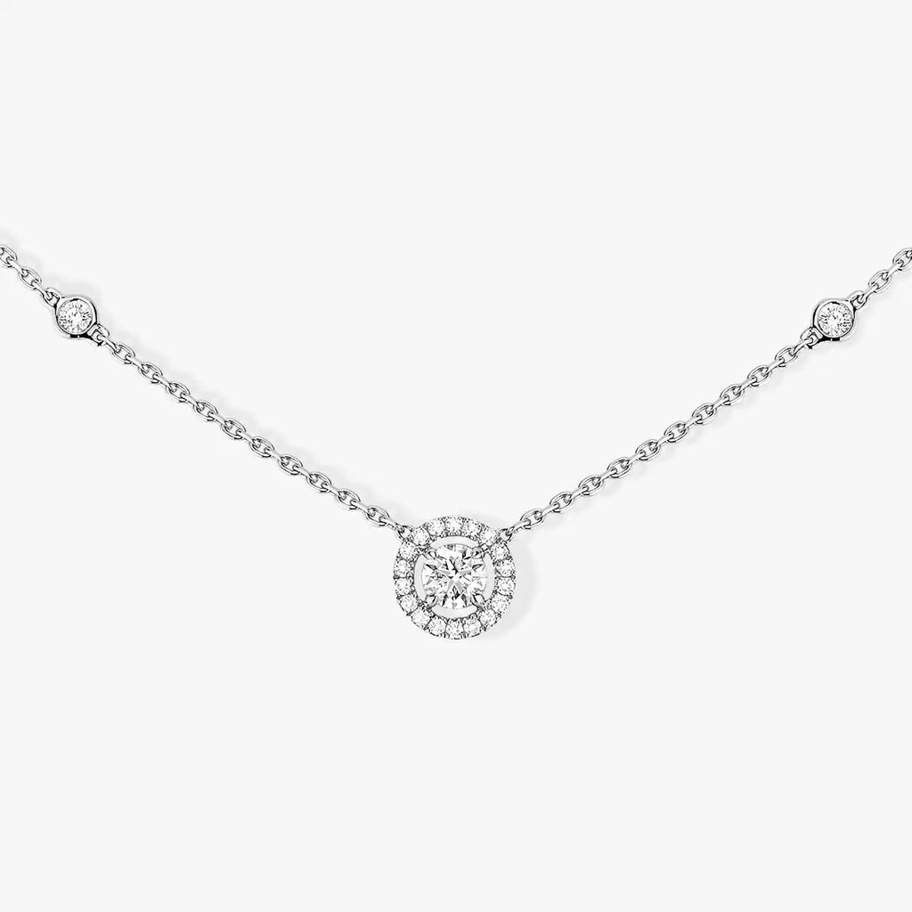 [Luxe Jewellery] Diamond Necklace 0,20ct Brilliant Shape Joy