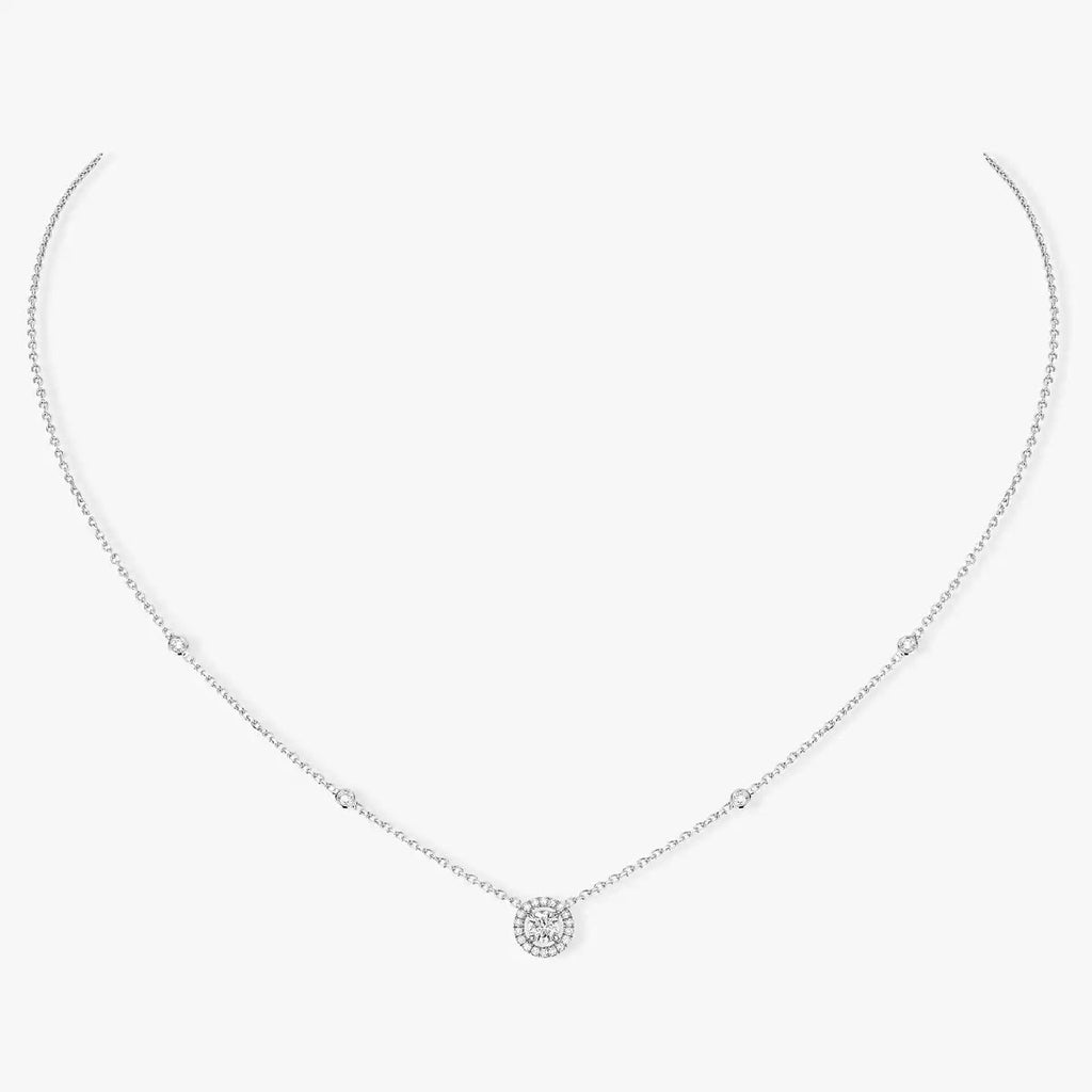 [Luxe Jewellery] Diamond Necklace 0,20ct Brilliant Shape Joy