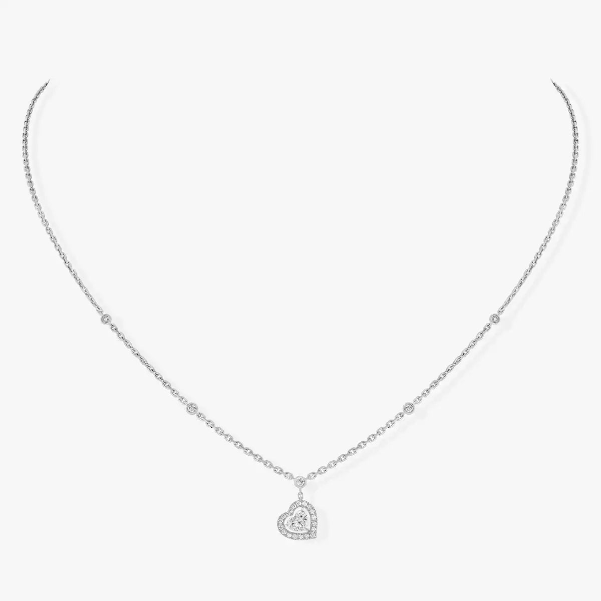 [LUXE JEWELRY]Diamond Necklace Joy C_ur