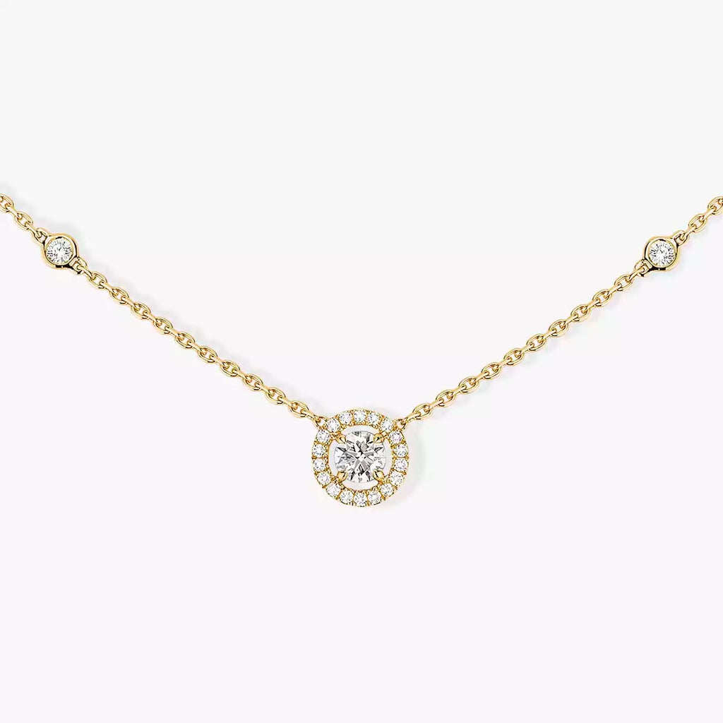 [Luxe Jewellery] Diamond Necklace 0,20ct Brilliant Shape Joy