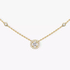 [Luxe Jewellery] Diamond Necklace 0,20ct Brilliant Shape Joy