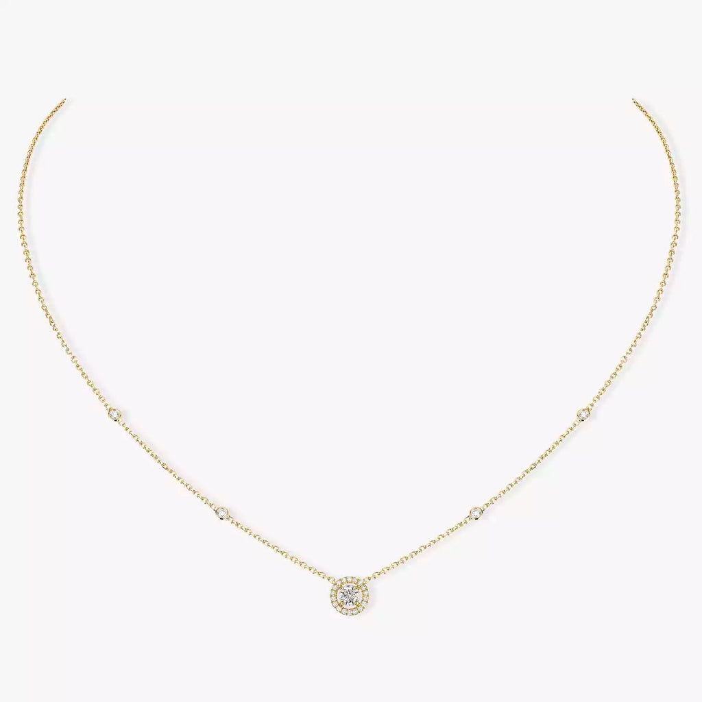 [Luxe Jewellery] Diamond Necklace 0,20ct Brilliant Shape Joy
