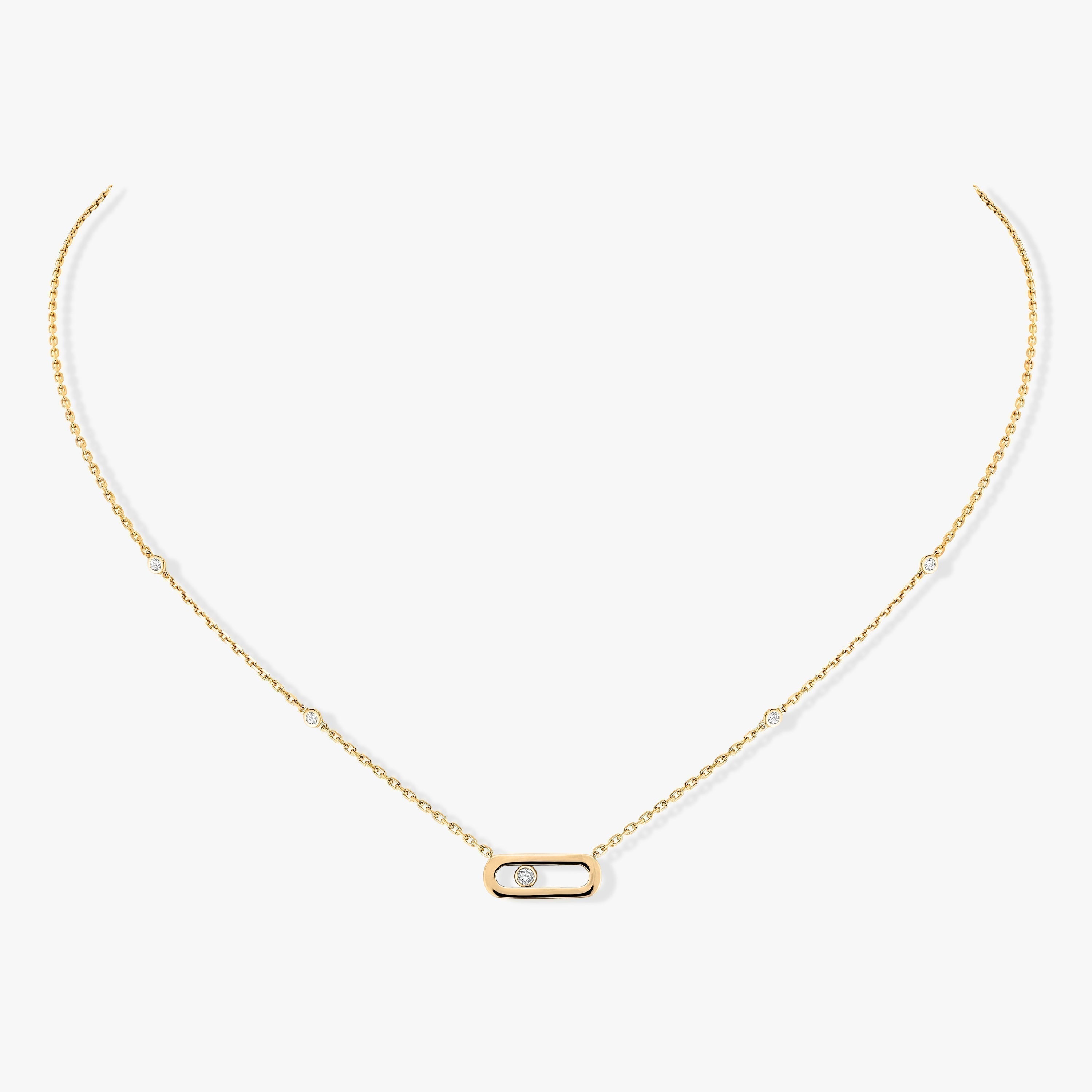 [Luxe Jewellery] MOVE UNO DIAMOND NECKLACE