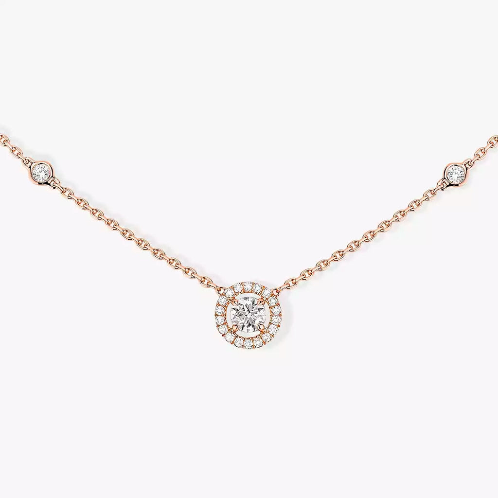 [Luxe Jewellery] Diamond Necklace 0,20ct Brilliant Shape Joy