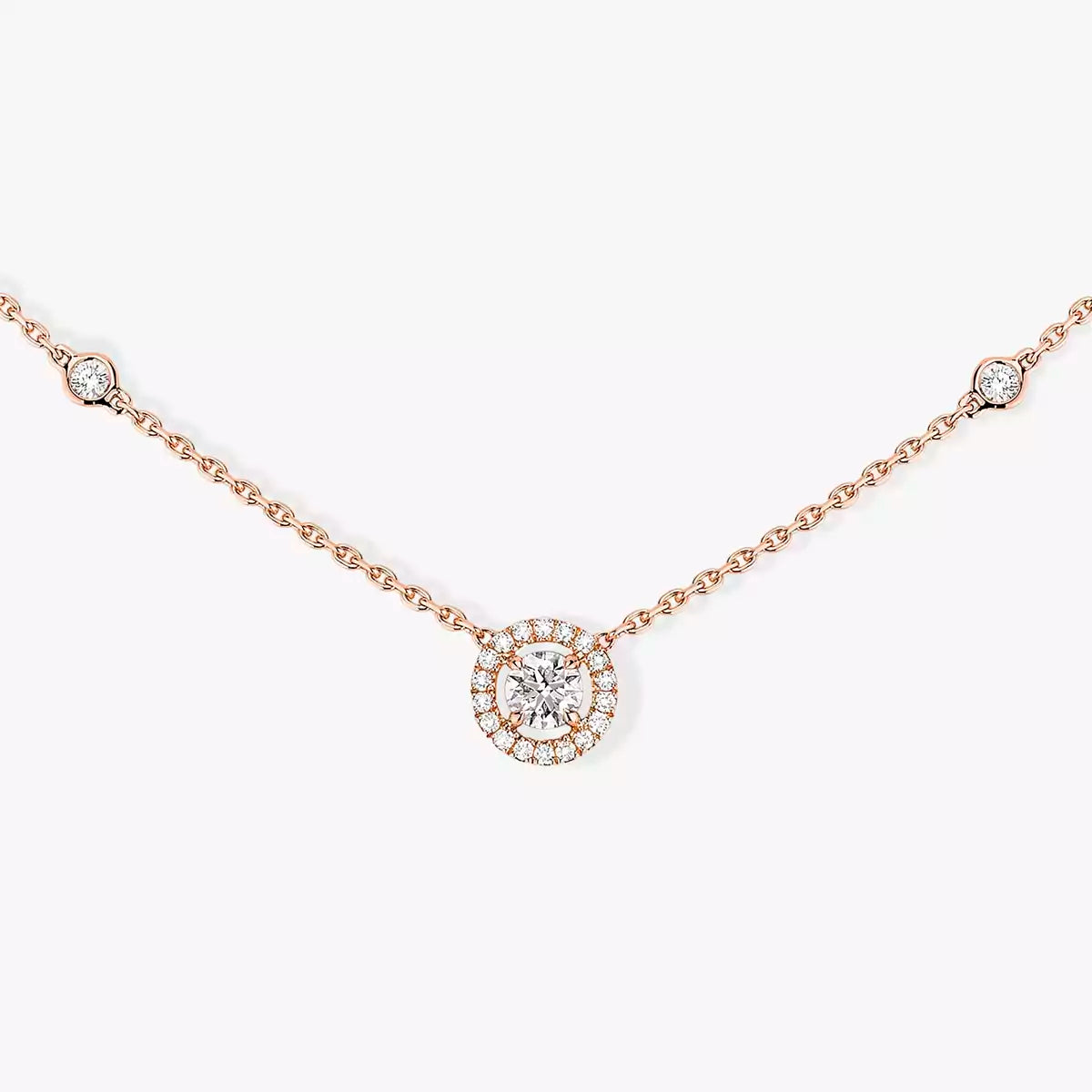 [Luxe Jewellery] Diamond Necklace 0,20ct Brilliant Shape Joy