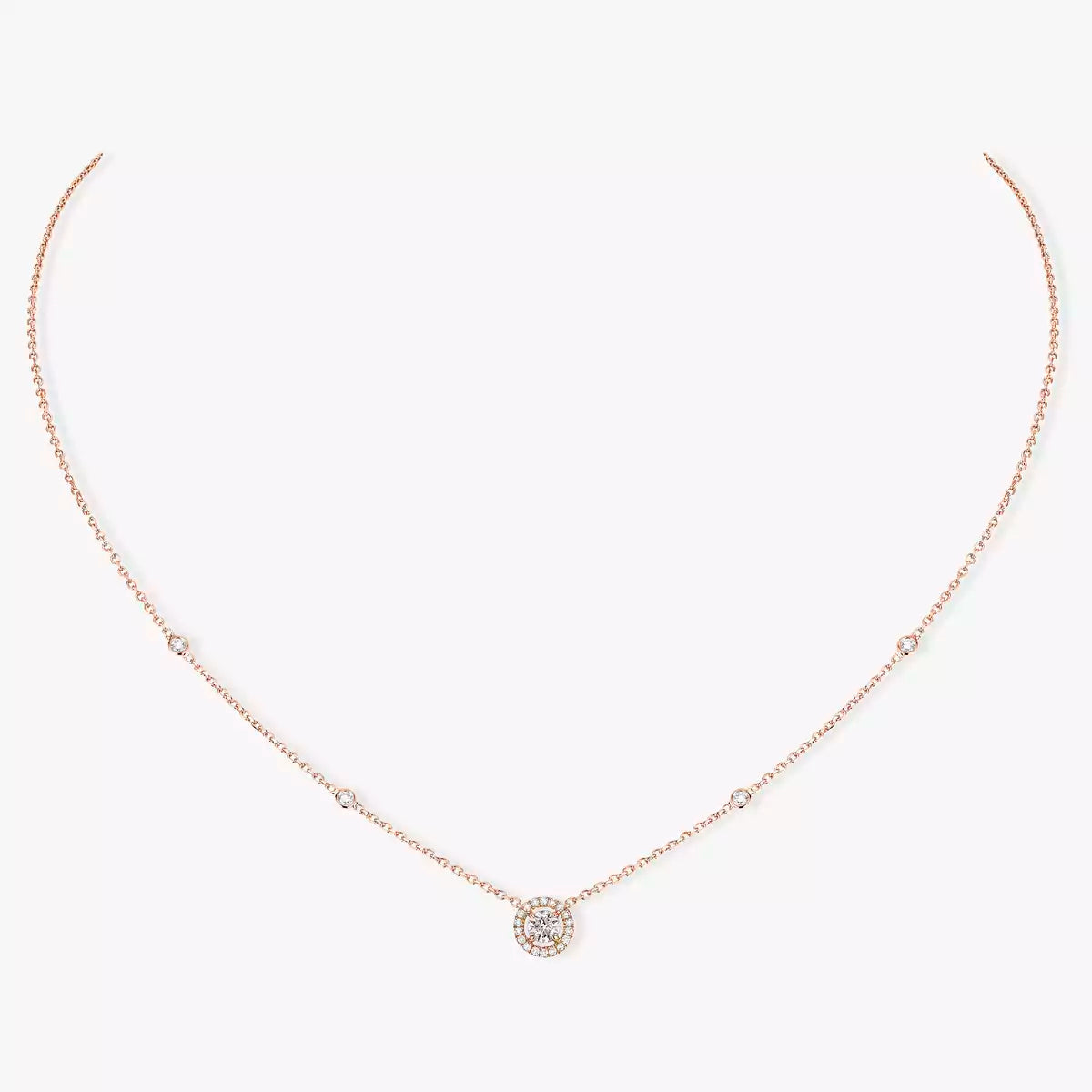 [Luxe Jewellery] Diamond Necklace 0,20ct Brilliant Shape Joy