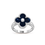 [LUXE JEWELRY]CLOVER SILVER DIOMND RING COLLECTION