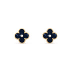 [LUXE JEWELRY]CLOVER  15MM DIAMOND EARRINGS COLLECTION
