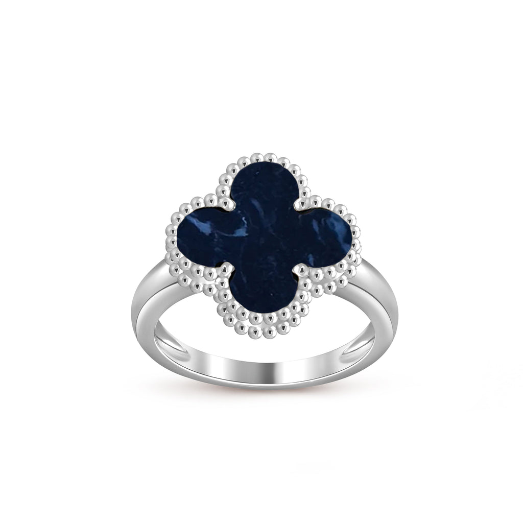 [LUXE JEWELRY]CLOVER SILVER RING COLLECTION