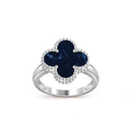 [LUXE JEWELRY]CLOVER SILVER RING COLLECTION