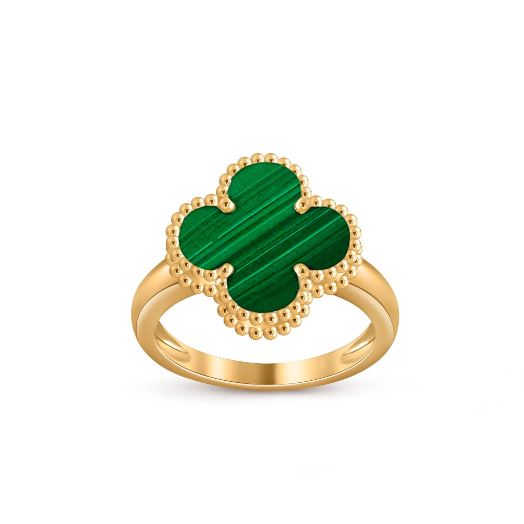 [LUXE JEWELRY]CLOVER RING GOLD COLLECTION