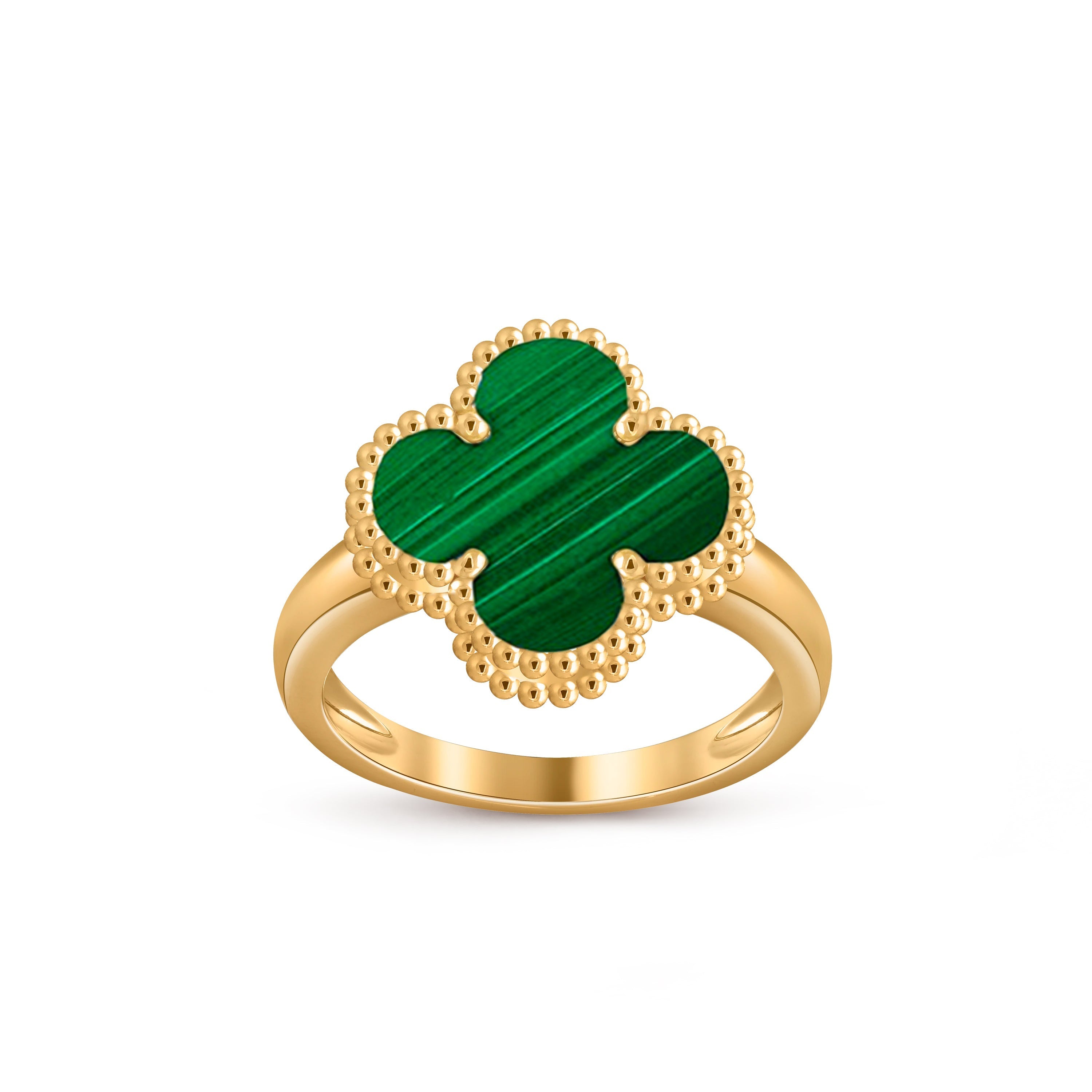 [LUXE JEWELRY]CLOVER RING GOLD COLLECTION