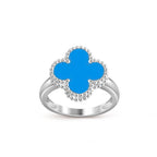 [LUXE JEWELRY]CLOVER SILVER RING COLLECTION