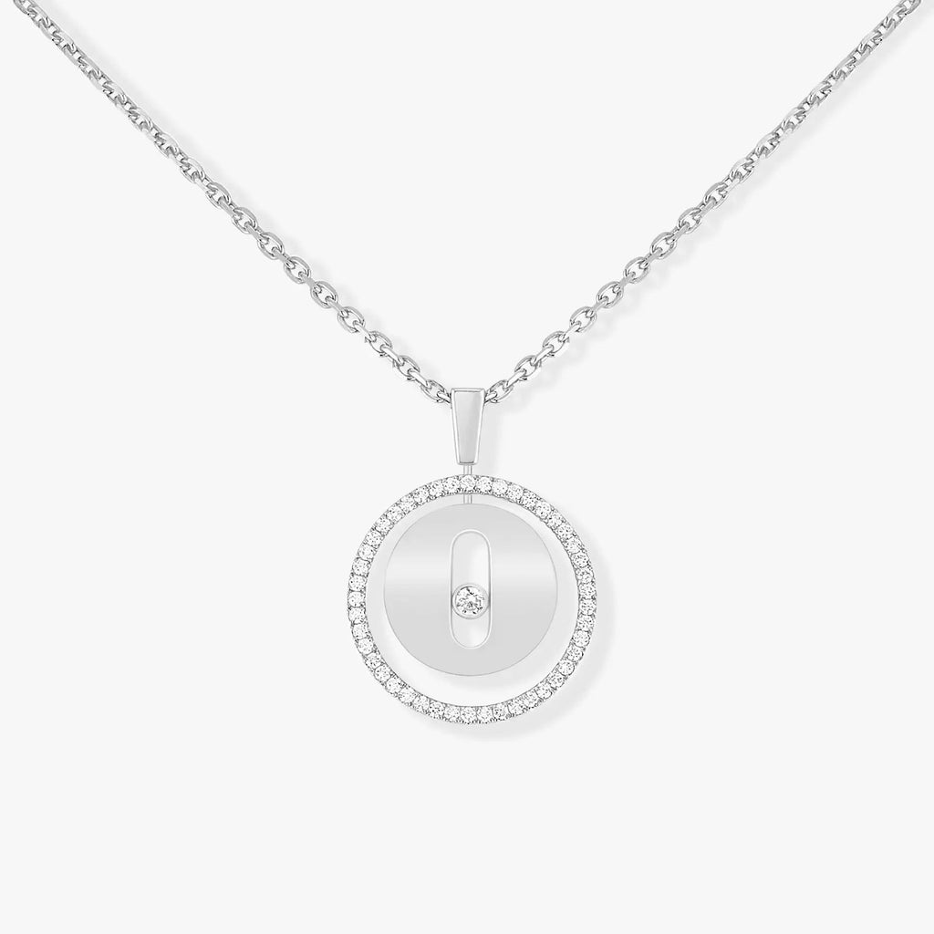 [Luxe Jewellery] LUCKY MOVE PM NECKLACE SILVER DIAMOND