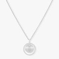 [Luxe Jewellery] LUCKY MOVE MM SILVER DIAMOND NECKLACE