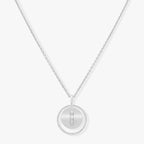 [Luxe Jewellery] LUCKY MOVE MM SILVER DIAMOND NECKLACE