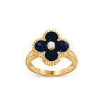 [LUXE JEWELRY]CLOVER DIAMOND RING GOLD COLLECTION
