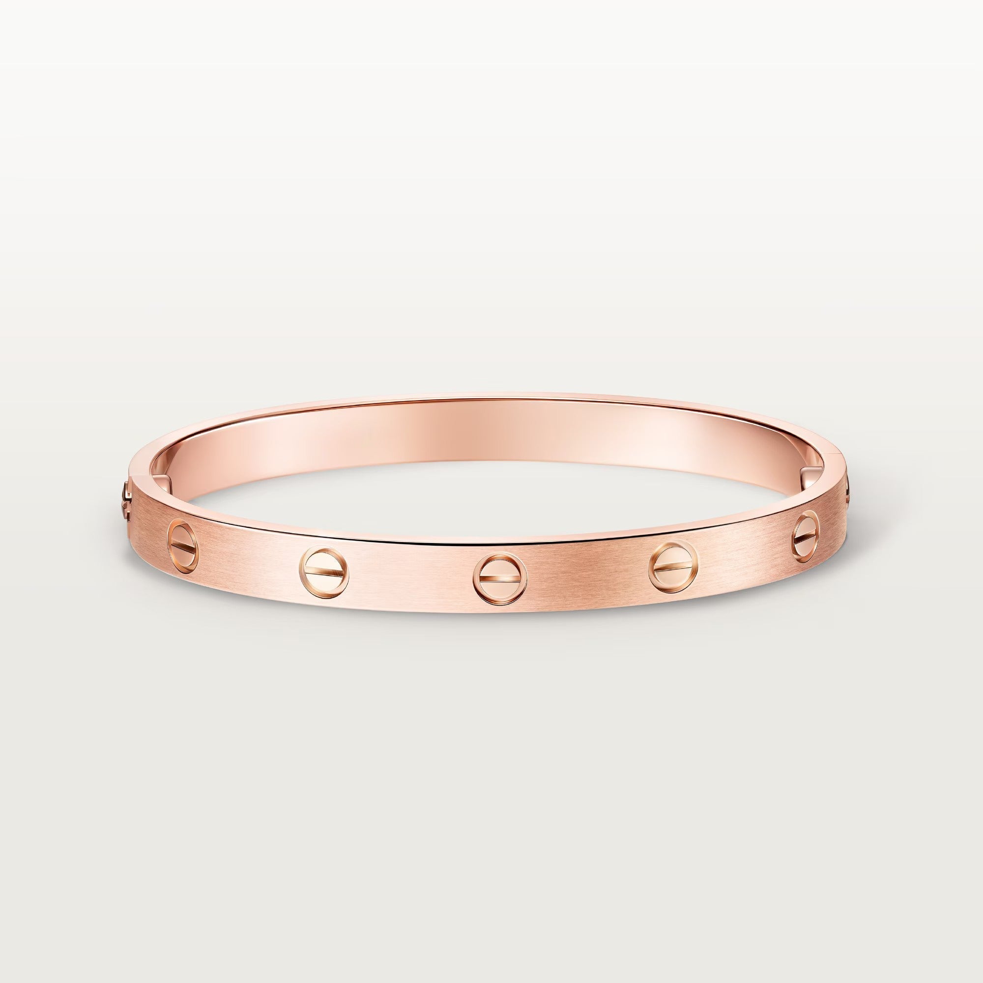 [LUXE JEWELRY] LOVE BRACELET 6.1MM BRUSHED